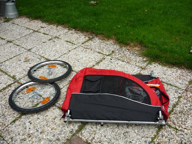 Fietskar Runner 2 Rood / Grijs-656