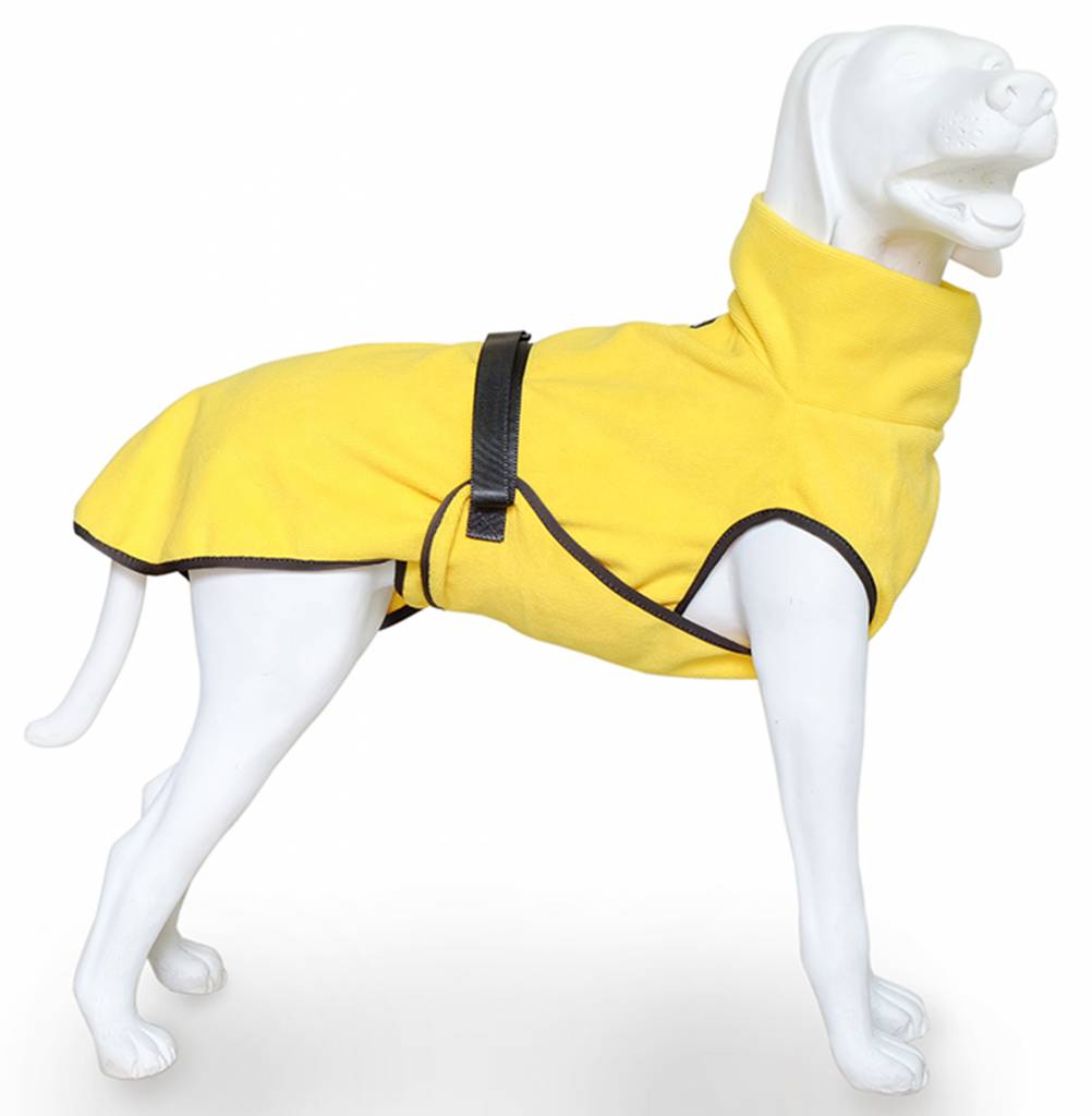Hondenbadjas Eqdog geel-0
