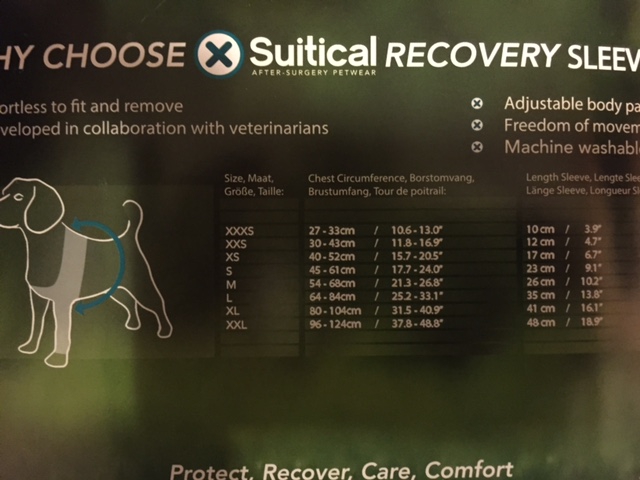 Maattabel Recovery Sleeve Maattabel Recovery Sleeve