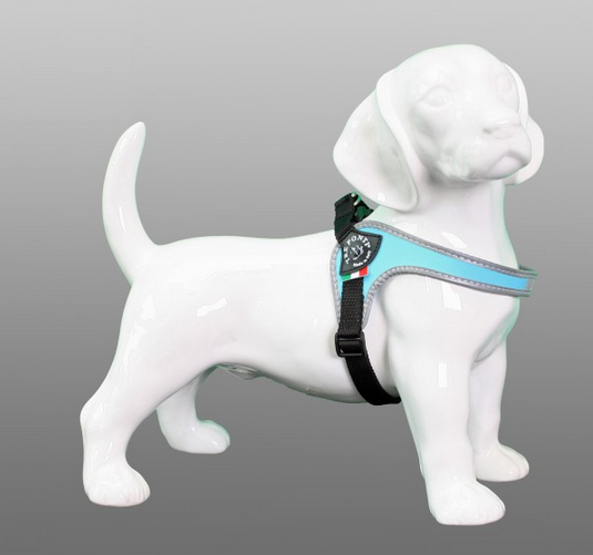 Tre Ponti Fibbia Verstelbaar Blauw Reflective-0