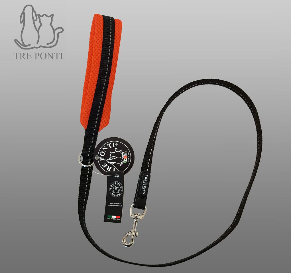 Tre Ponti Fibbia Verstelbaar Mesh Oranje-6386