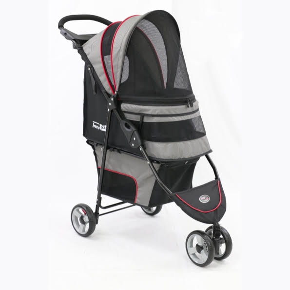 Buggy Avenue grijs/rood/zwart van Innopet-0