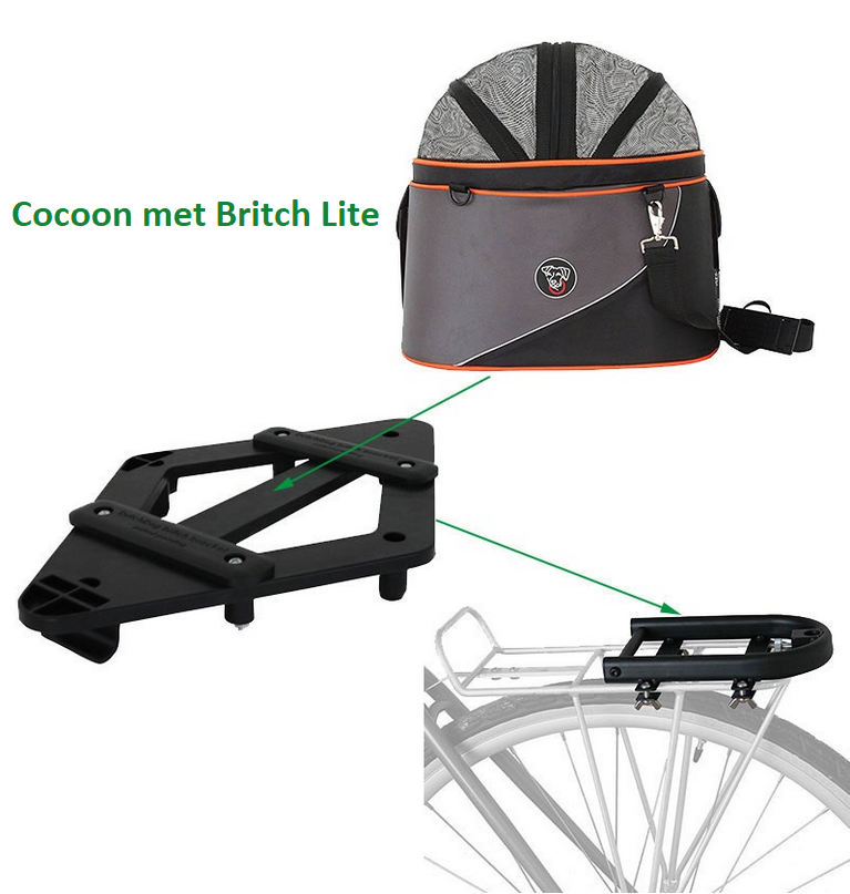 DoggyRide Cocoon Rood-8439
