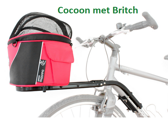 DoggyRide Cocoon Rood-8440