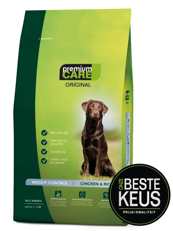 Premium Care Original Adult Weight Control Chicken & Rice 3 kg-0