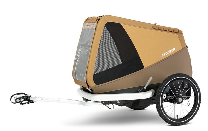 Croozer Dog XL Mikke Zonsondergang Geel Topper onder de fietskarren -0