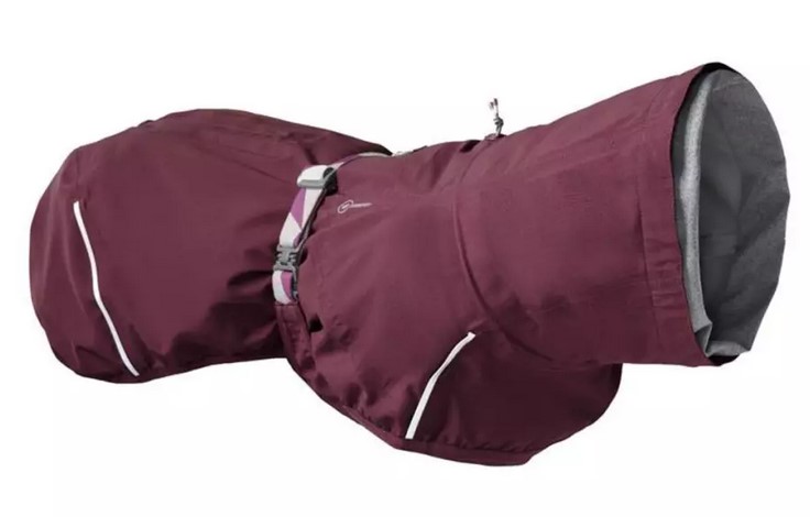 Hurtta Regenjas Mudventure Coat Eco Eggplant