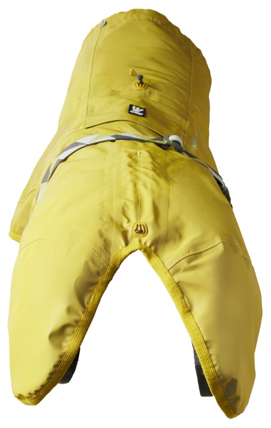 Hurtta Mudventure Reflective Coat Turmeric - Afbeelding 2